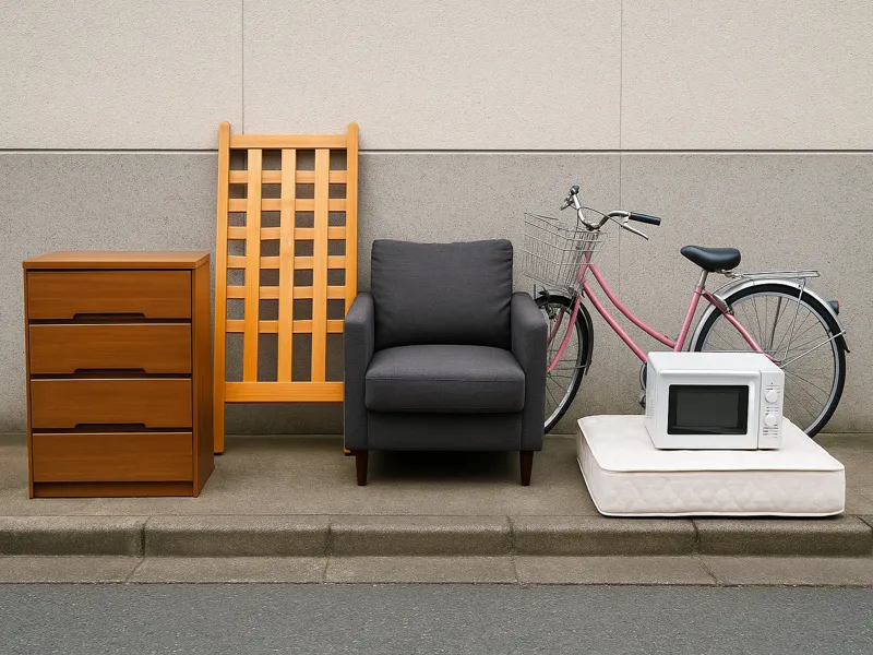 名古屋市で粗大ゴミに該当するもの