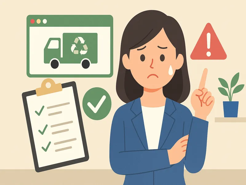業者選びで失敗しないための注意点